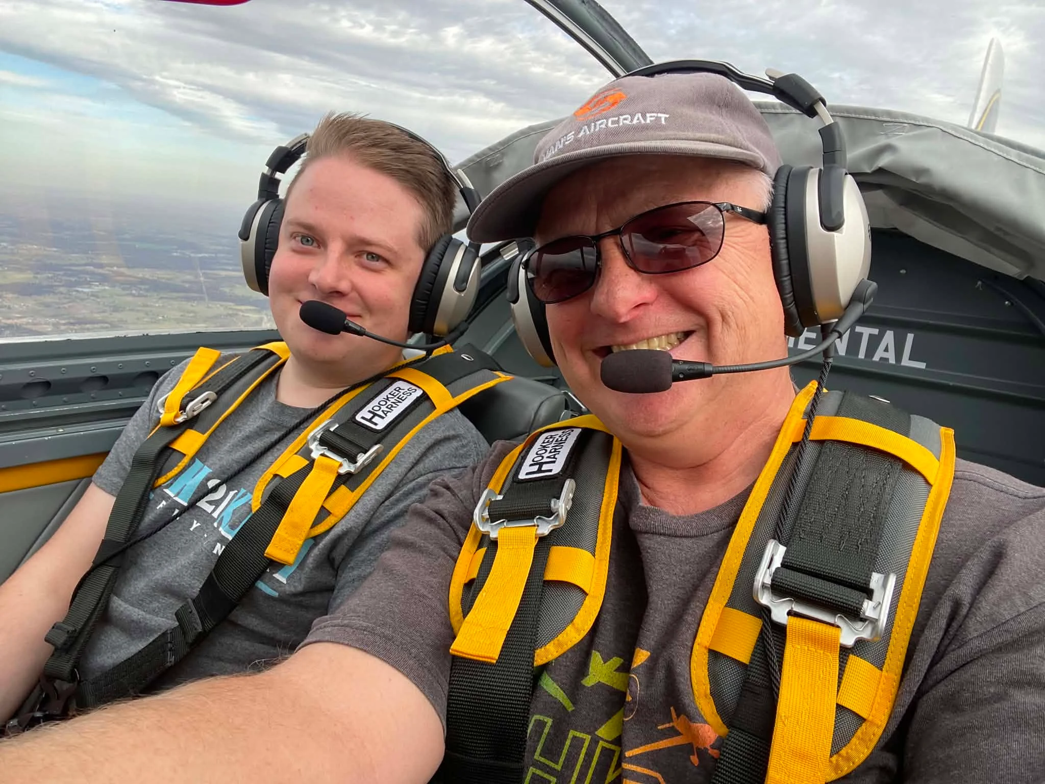 Student and instructor discussing 3 flight training paths at Pilot Rise