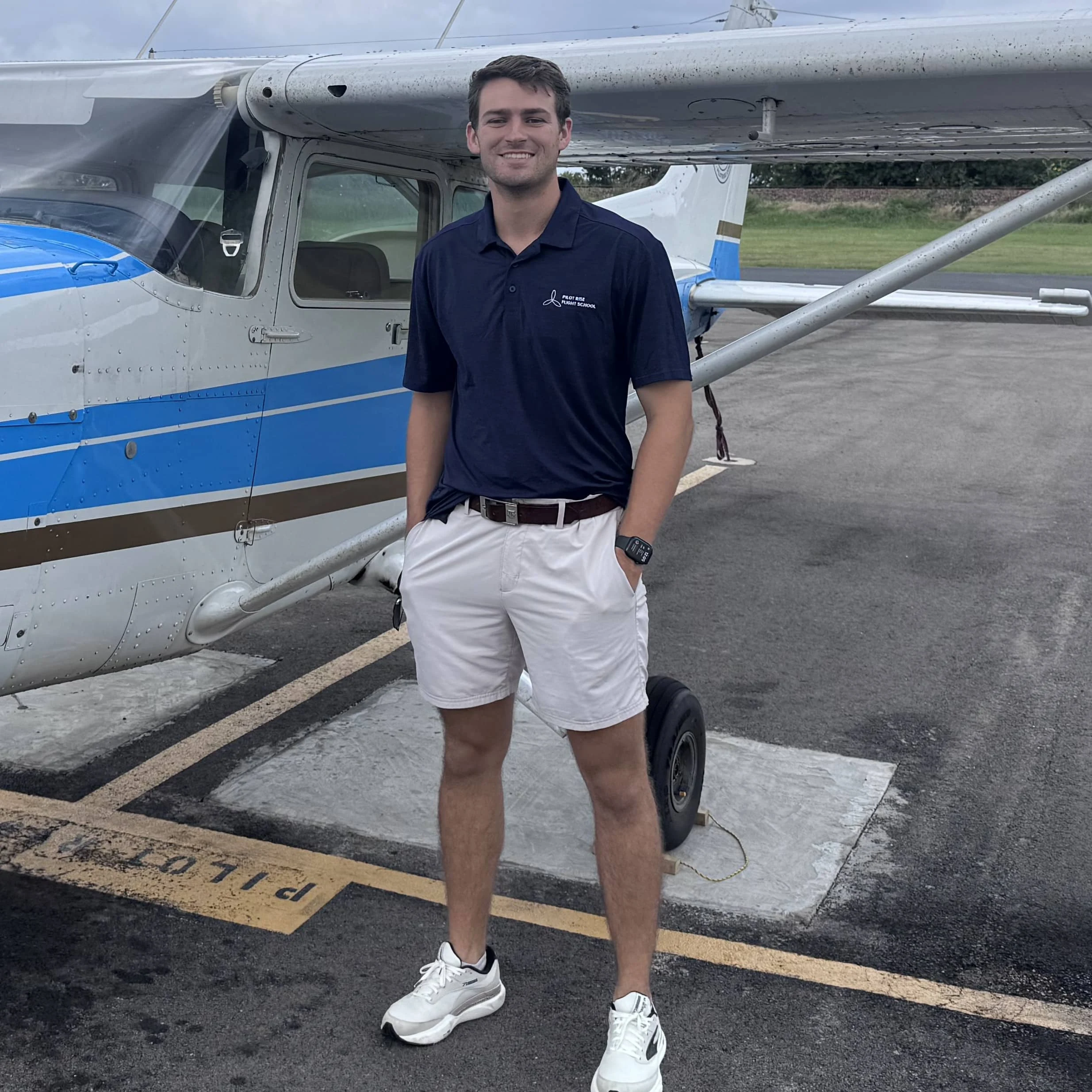 Jake Kennedy, flight instructor at Pilot Rise Dallas