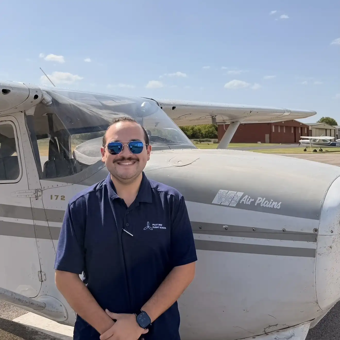 Ricky Carazo flight instructor