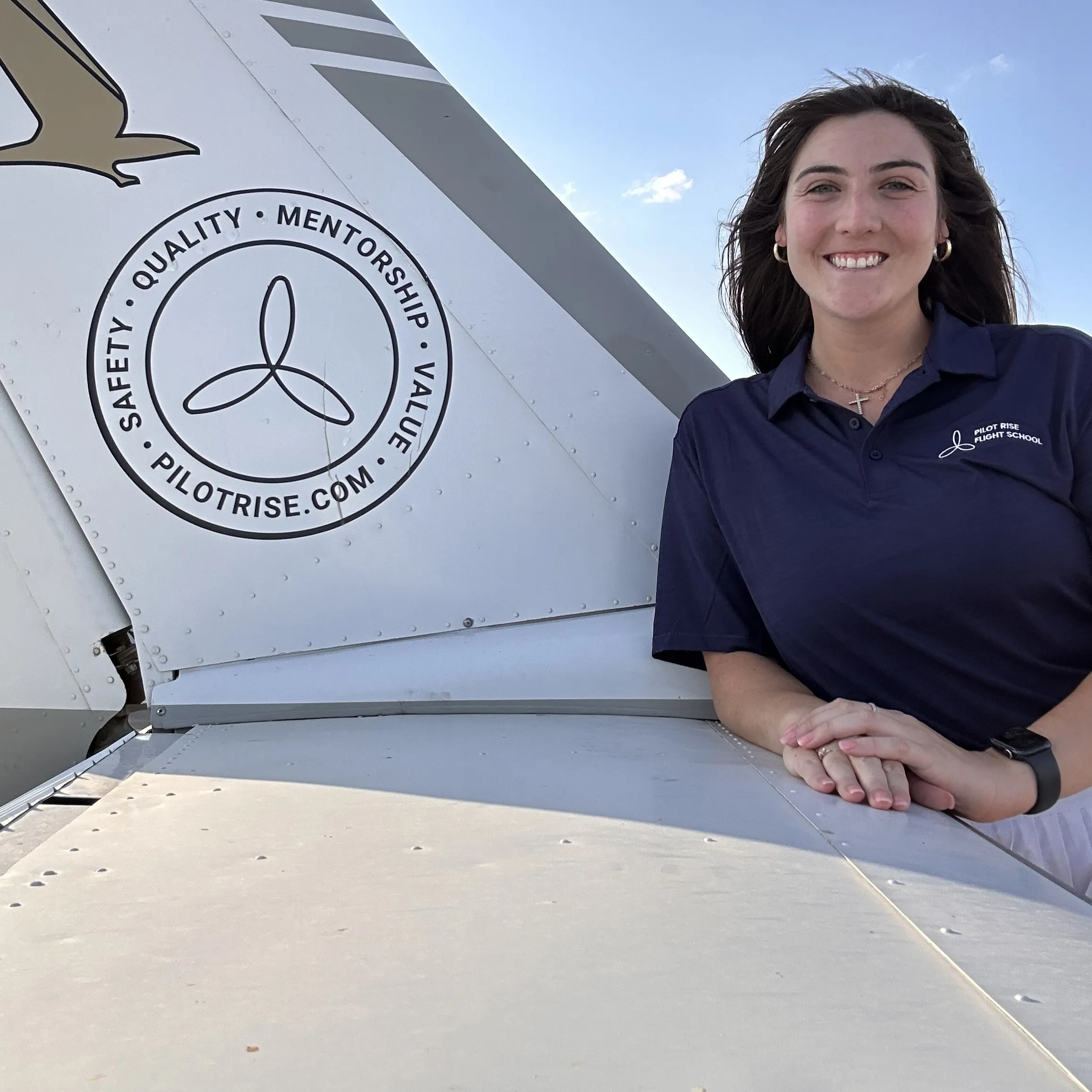 Pilot Rise aircraft used for specialized flight training